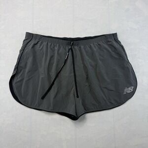 New Balance Mens Running Shorts 2XL Gray Athletic Training Gym